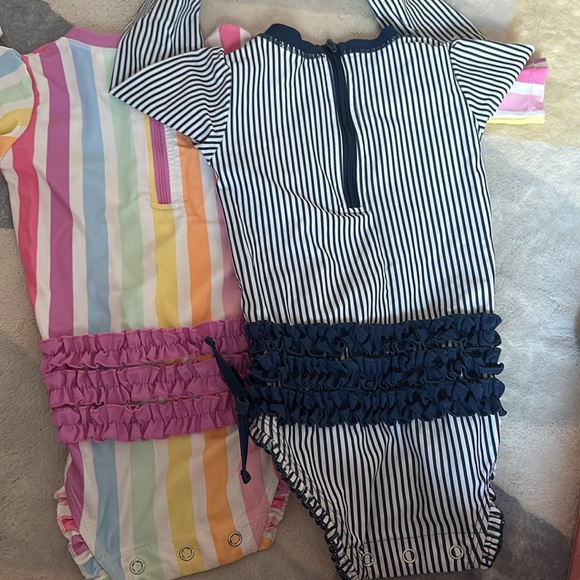 3 like new ruffle butts swimsuits! No flaws. Super cute! - Picture 3 of 3